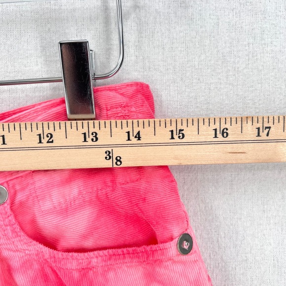 R13 Damon Pleated Shorts Fuchsia Corduroy Tie Dye Women 25 Baggy Relaxed Slouchy - Picture 6 of 16